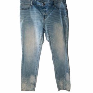 AVA & VIV Distressed Skinny Jeans 18